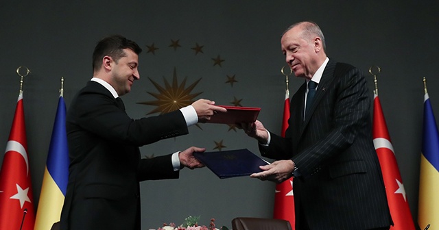 Erdoğan-Zelenskiy görüşmesine ilişkin ortak bildiri