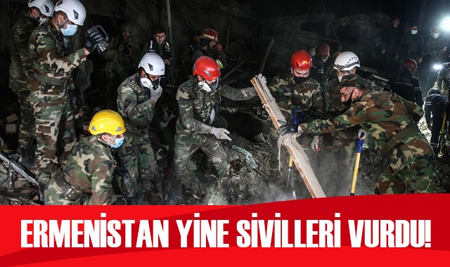 Ermenistan yine sivilleri hedef aldı