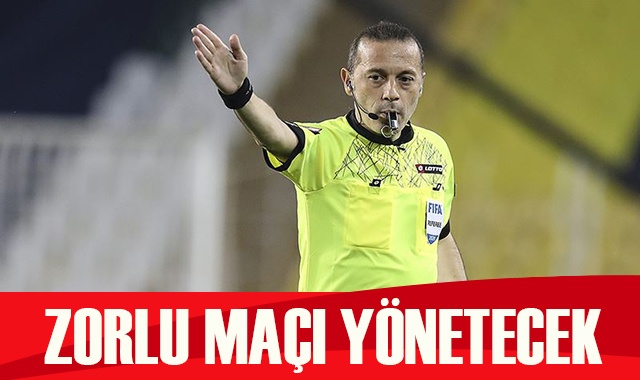 Fenerbahçe - Trabzonspor maçını Cüneyt Çakır yönetecek