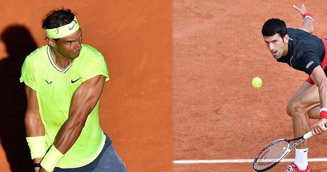 Fransa Açık&#039;ta finalin adı Djokovic-Nadal
