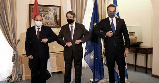 GKRY, Yunanistan ve Mısır liderleri görüştü