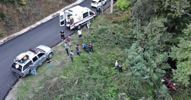 Hastane dönüşü feci kaza: 1&#039;i çocuk 4 yaralı