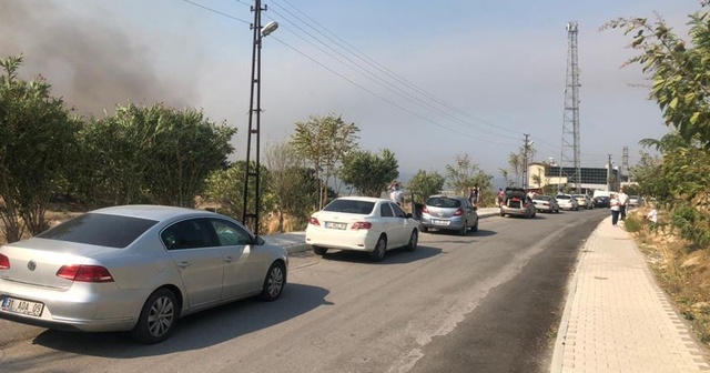 Hatay&#039;daki yangında 542 kişi tahliye edildi