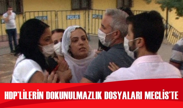 HDP&#039;li vekillerin dokunulmazlık dosyaları Meclis&#039;te