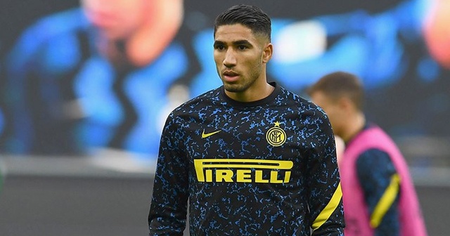 Inter&#039;de Achraf Hakimi Kovid-19&#039;a yakalandı