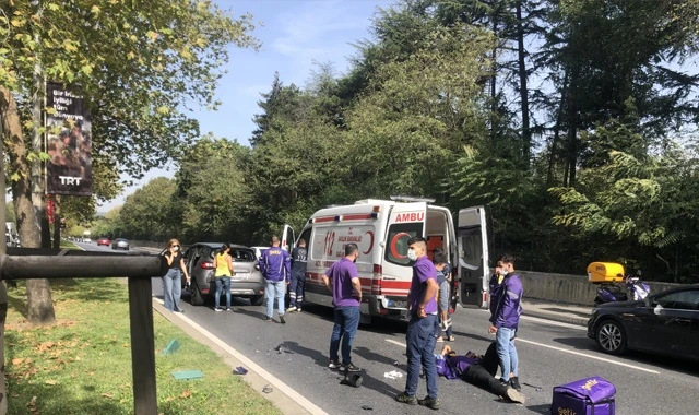 İstanbul’un göbeğinde feci kaza!