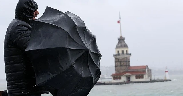 İstanbul ve çevre illere fırtına uyarısı