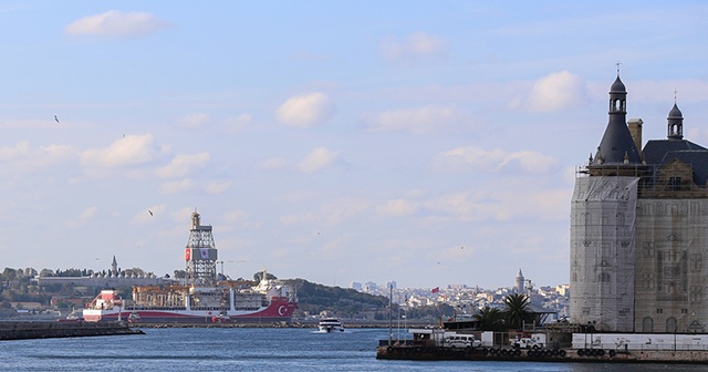 Kanuni sondaj gemisi, Haydarpaşa Limanı&#039;nda