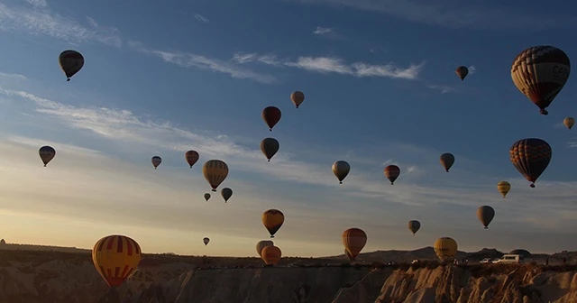Kapadokya’da balon turları yine iptal edildi
