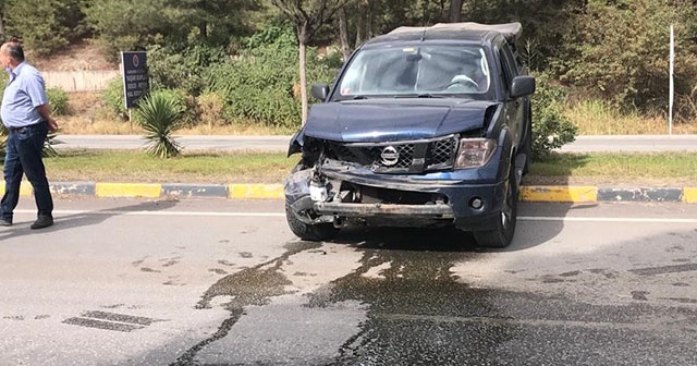 Karabük&#039;te trafik kazası: 2 yaralı