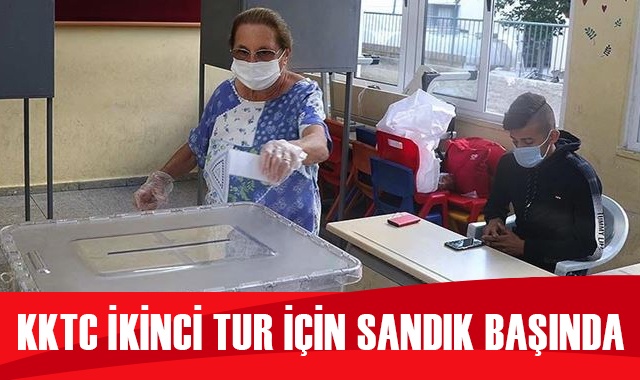 KKTC'de ikinci tur için oy kullanma işlemi başladı