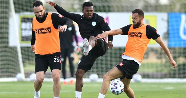 Konyaspor, Gaziantep FK maçı hazırlıklarını sürdürdü