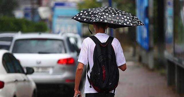 Meteorolojiden sağanak uyarısı