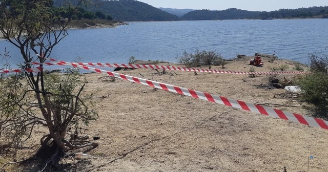 Oltasına takılan balığı çıkarmak isterken suda kayboldu