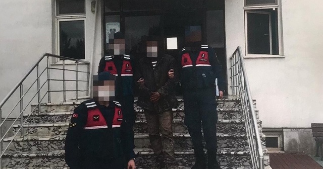 PKK terör örgütü üyesi tarlada çalışırken yakalandı