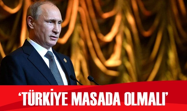 Putin&#039;den Türkiye açıklaması