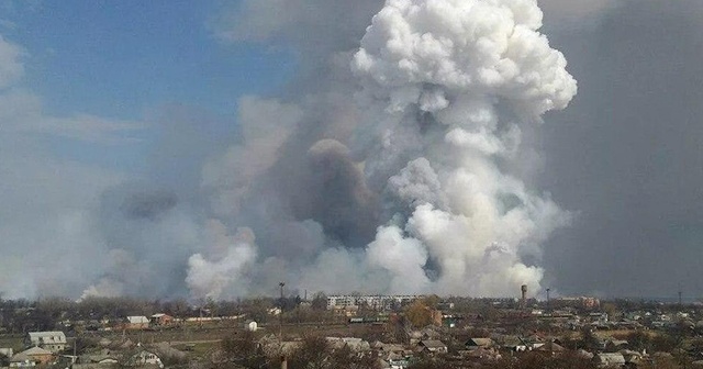 Rusya&#039;da mühimmat deposunda patlama