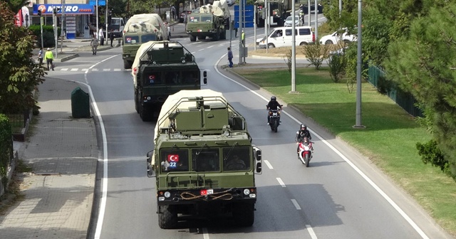 S-400&#039;ler Ankara&#039;ya gitmek için yola çıktı