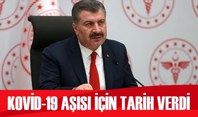 Sağlık Bakanı Koca'dan Kovid-19 aşısı açıklaması