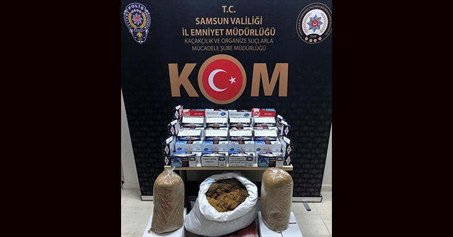 Samsun’da kaçakçılıkla mücadeleye devam