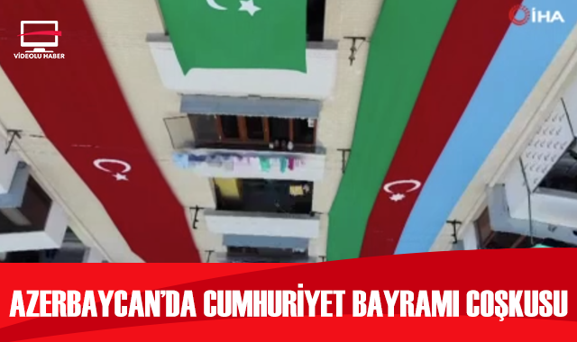 Savaş bölgesindeki Azerbaycanlı vatandaşlar Türk halkının Cumhuriyet Bayramını kutladı