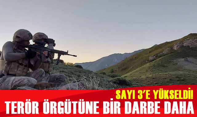 Şırnak&#039;ta etkisiz hale getirilen PKK&#039;lı terörist sayısı 3&#039;e yükseldi