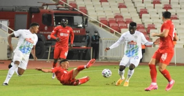 Sivasspor evinde galibiyeti ve golü unuttu