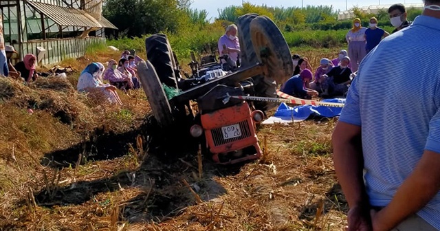 Traktörün altında kalan çiftçi hayatını kaybetti