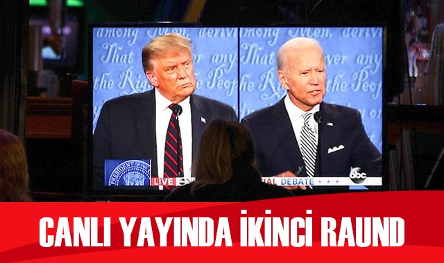 Trump-Biden canlı yayınında ikinci raund