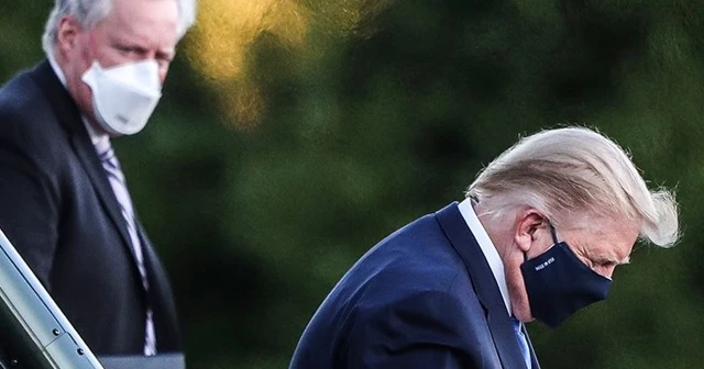 Trump'tan korona sonrası ilk yüz yüze etkinlik