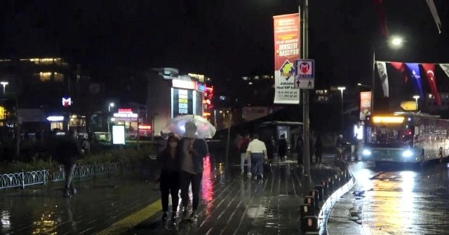 İstanbul'da yağmur etkili oldu