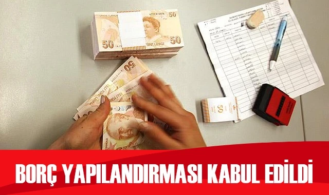 Vergi borcu yapılandırması komisyonda kabul edildi