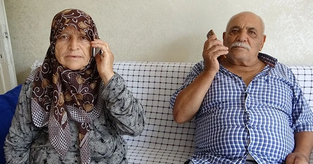 Yaşlı çiftin diş ve düğün parasını oğulları kurtardı