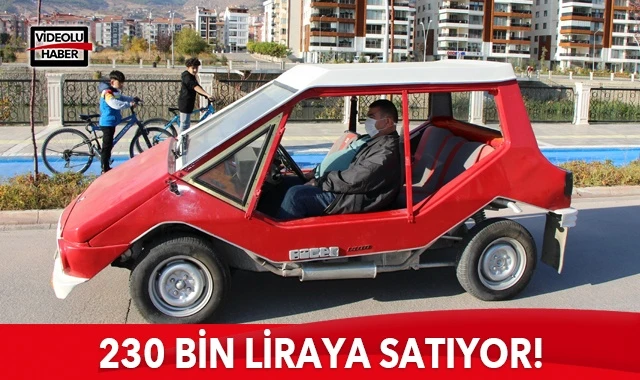 1975 model ‘Anadol Böcek’ 230 bin liraya satılık