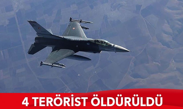 4 terörist öldürüldü