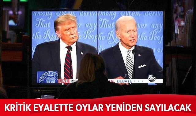 ABD'nin Georgia eyaletinde oylar yeniden sayılacak