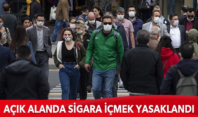 Açık alanda sigara içmek yasaklandı