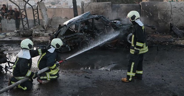 Afrin&#039;de bombalı terör saldırısı: Bir sivil hayatını kaybetti, 13 sivil yaralandı