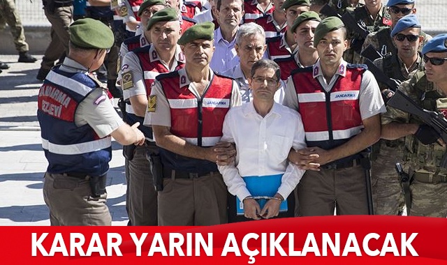 Akıncı Üssü darbe girişimi davasında karar yarın açıklanacak