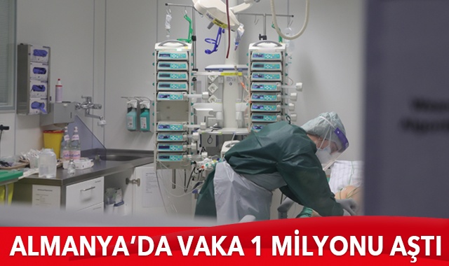 Almanya’da vaka sayısı 1 milyonu aştı