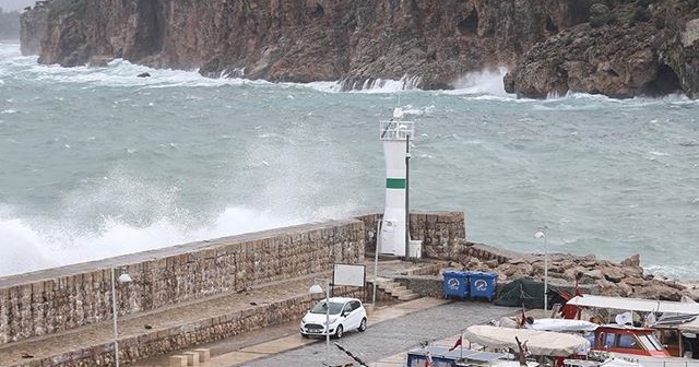 Antalya için kuvvetli fırtına uyarısı