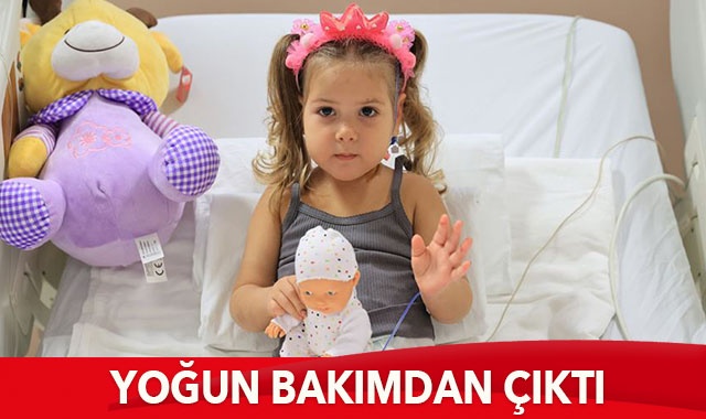 Ayda bebek yoğun bakımdan çıktı