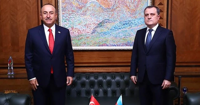 Azebaycan Dışişleri Bakanı Bayramov, Mevlüt Çavuşoğlu ve Türkiye'ye teşekkür etti