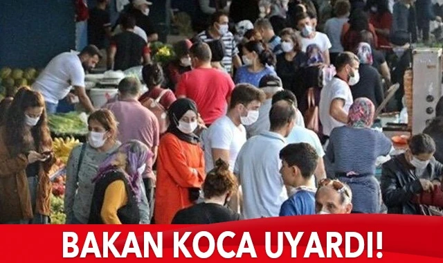 Bakan Koca’dan “hastalık yayılıyor” paylaşımı
