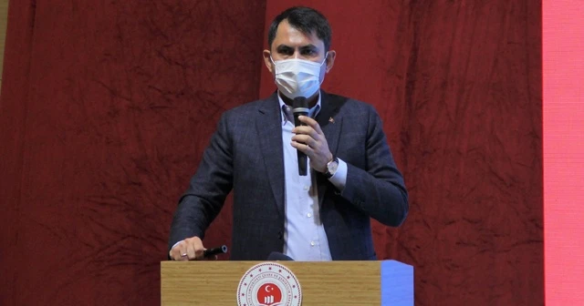 Bakan Kurum: "İnşaatlar kasım ayı içerisinde başlıyor, 1 yılda tamamlanacak"