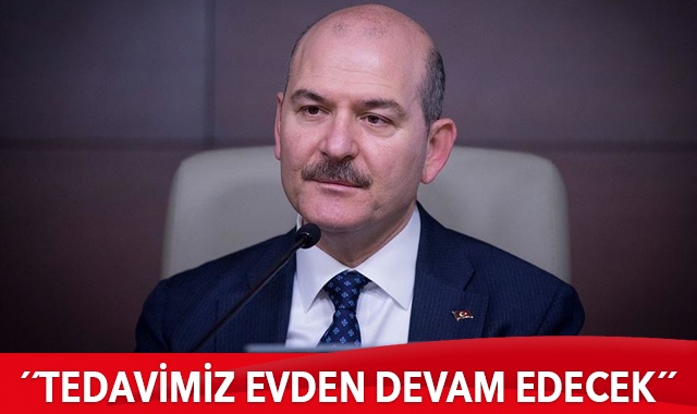 Bakan Soylu: Tedavimiz evden devam edecek