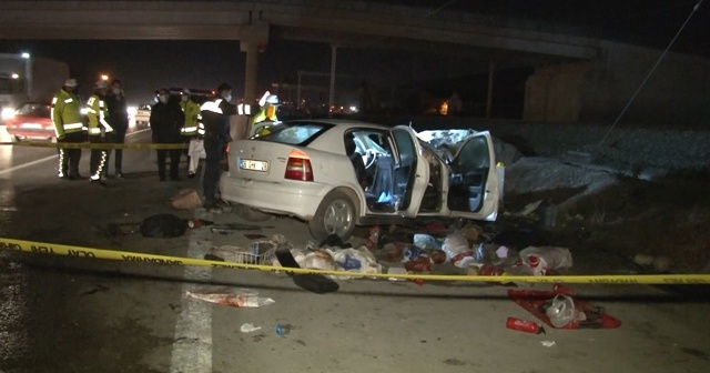 Başkentte trafik kazasında 1 kişi öldü, 2 kişi yaralandı