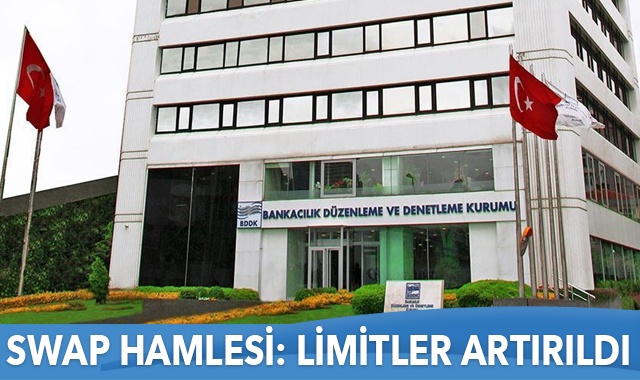 BDDK, bankaların türev işlem limitlerini yükseltti