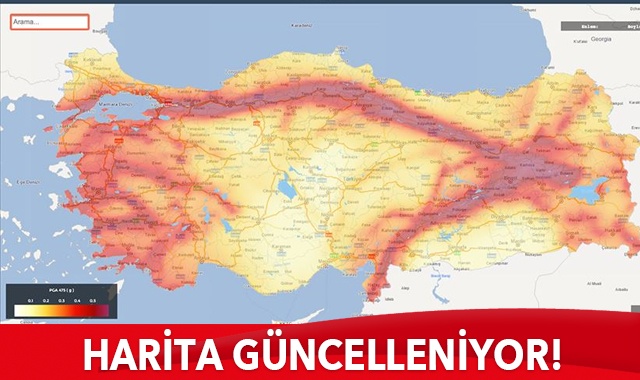 Bina Deprem Yönetmeliği 'Deprem Tehlike Haritası' ile güncellenecek