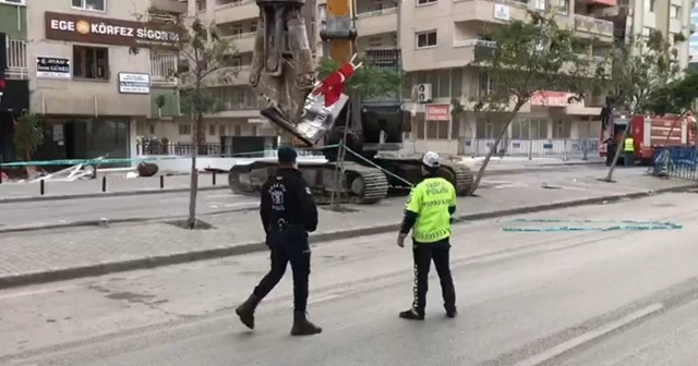 Bina yıkımlarında bayrak hassasiyeti
